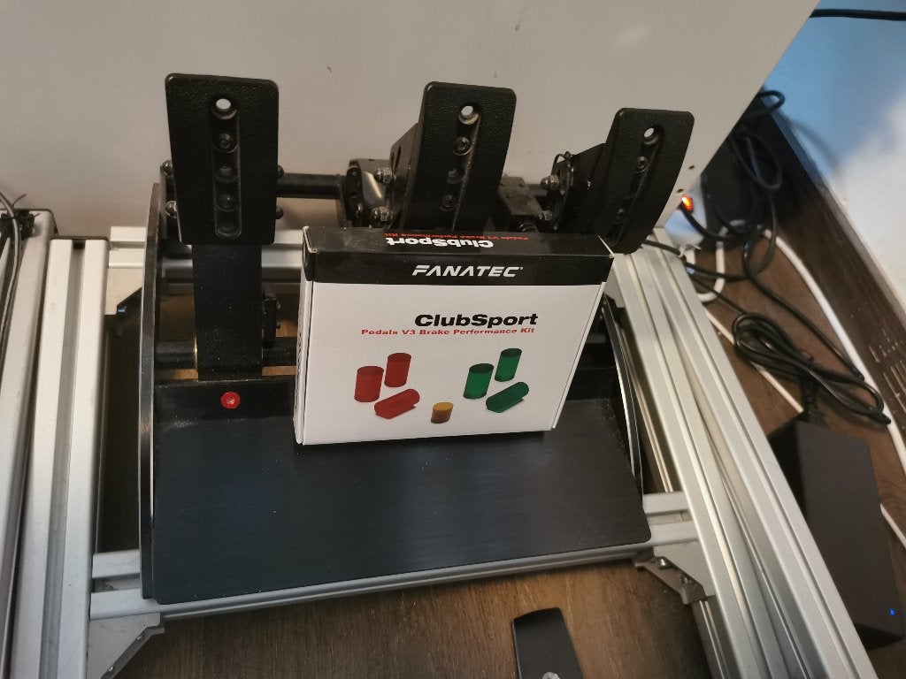 Fanatec Clubsport V3 pedalen + Brake Performance Kit, Computers en Software, Ophalen of Verzenden, Gebruikt, Fanatec
