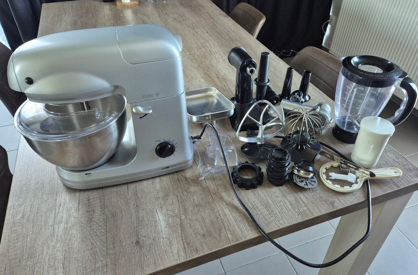 Keuken robot met alle toebehoren, Ophalen of Verzenden, Zo goed als nieuw