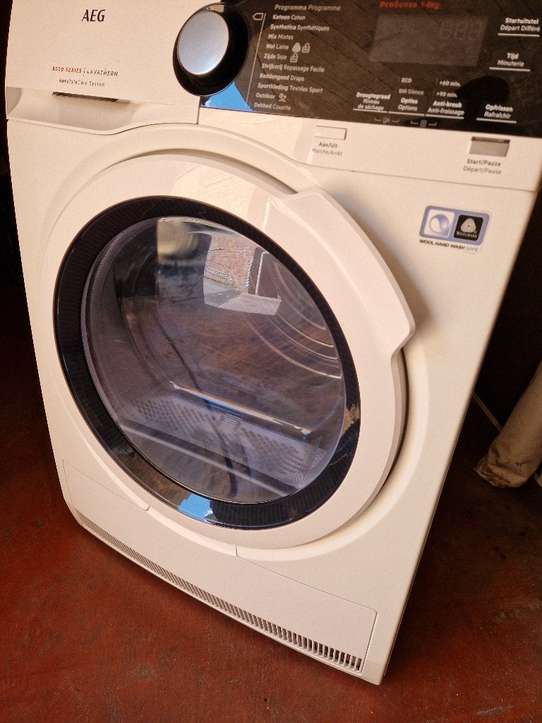 Sèche linge AEG 8kg A ++. Série 8000, Electroménager, Enlèvement, Comme neuf, Chargeur frontal