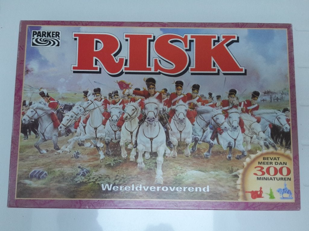 Mooi spel Risk, 2-6 spelers, 10+, Parker, + 1 gratis promo, Ophalen of Verzenden, Zo goed als nieuw, Parker