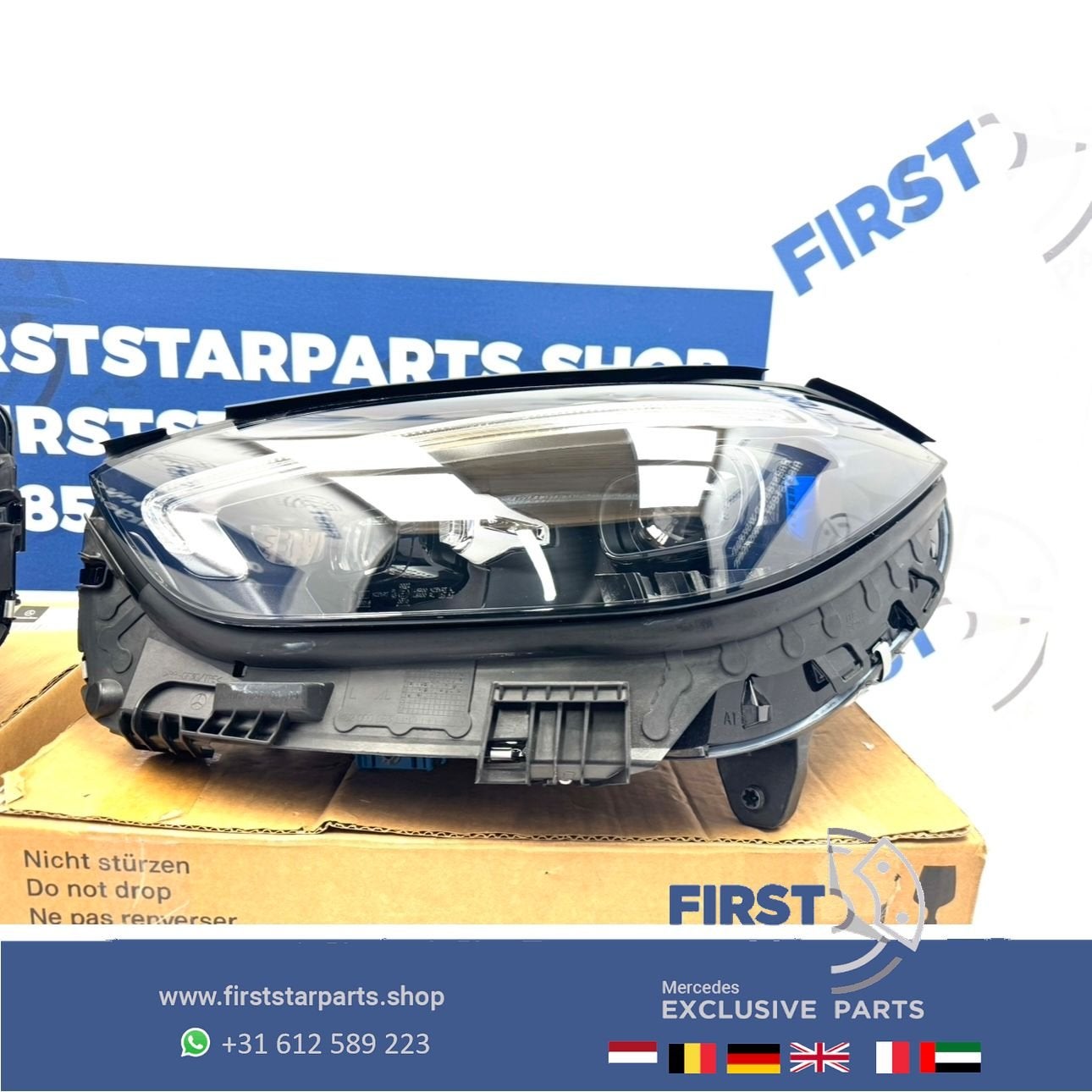 W206 S206 C klasse LED DIGITAL LIGHT KOPLAMP LINKS C63 C63s