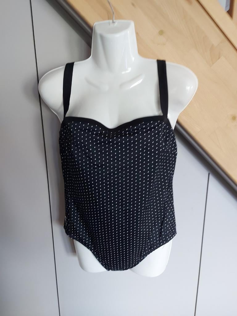 Maillot, Ophalen of Verzenden, Zwart, Badpak
