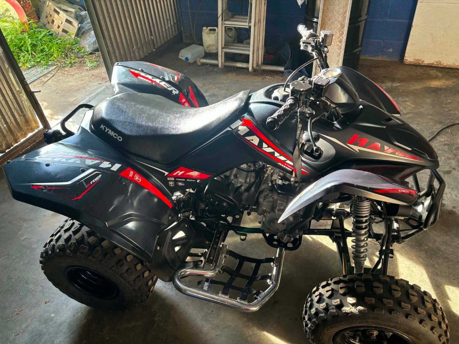 quad kymco maxxer 300 2021 homologué agricole, Motoren
