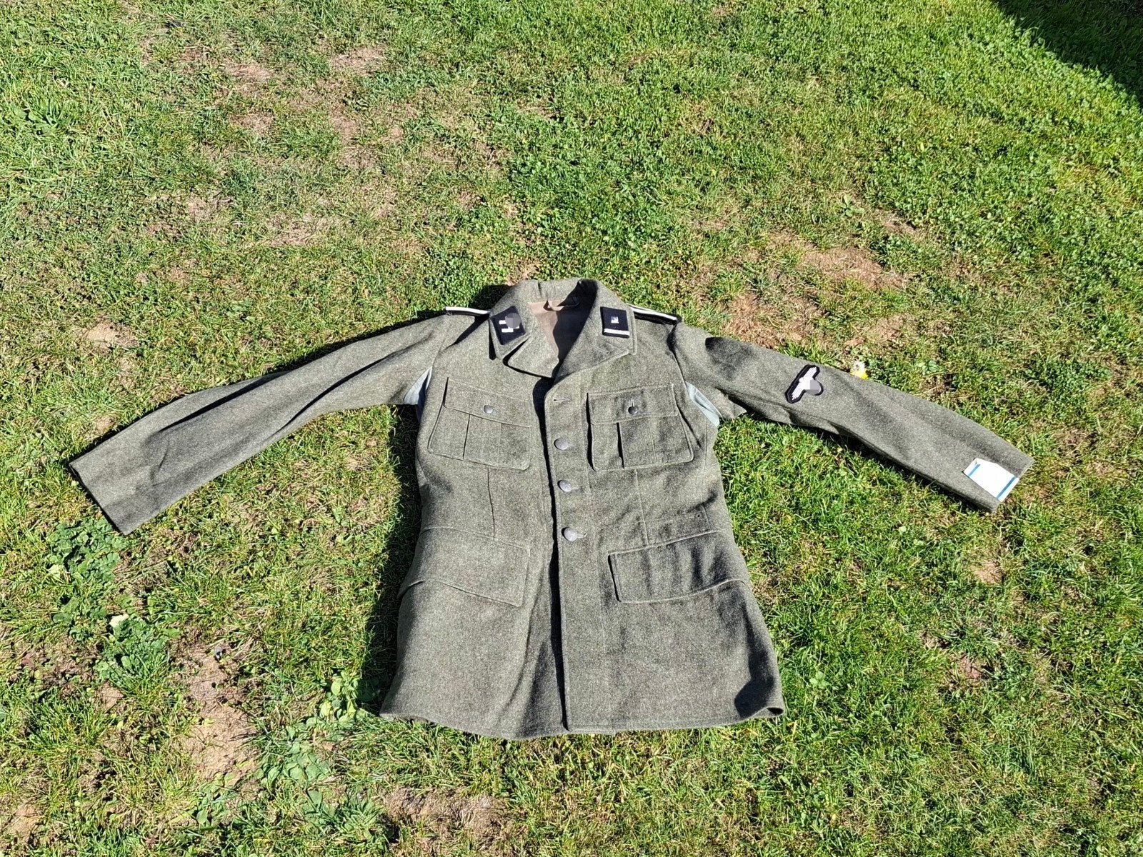 Repro Militaria Allemand WW2 Veste Suédoise M39, Enlèvement ou Envoi, Armée de terre, Vêtements ou Chaussures