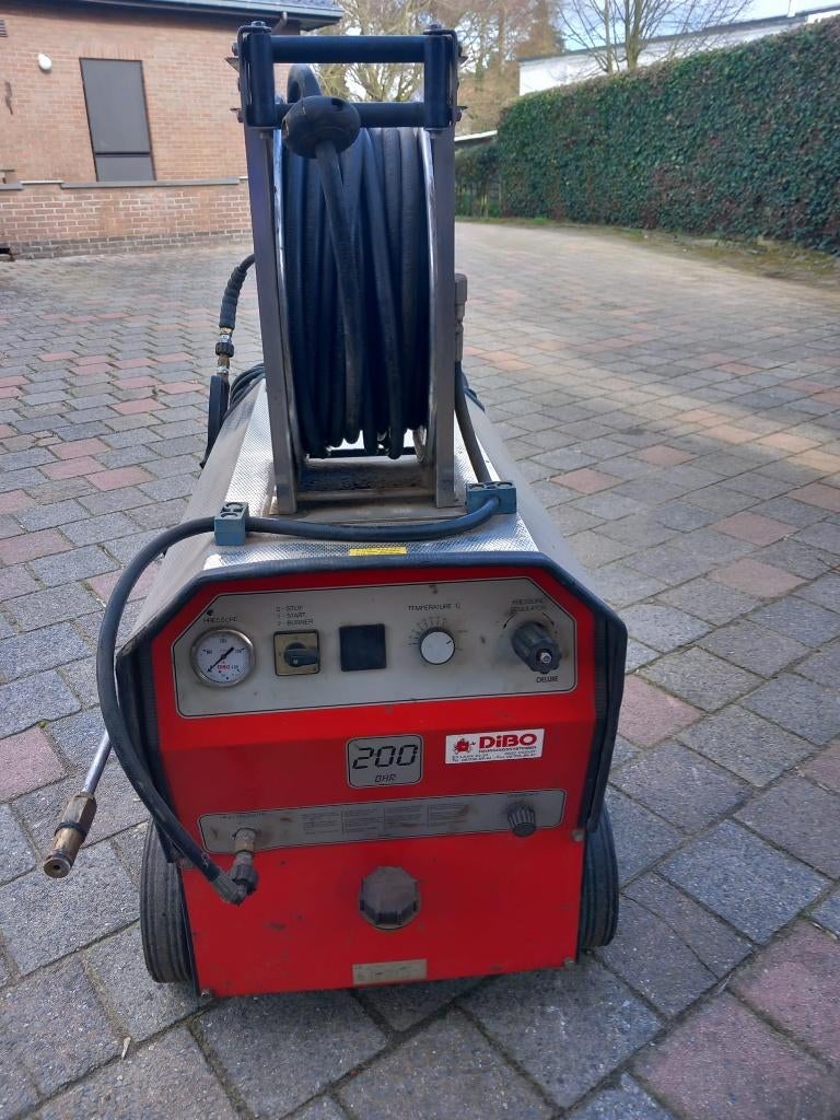 stoom hogedrukreiniger (dibo), Électrique, Enlèvement, Utilisé, Avec pression d'eau réglable