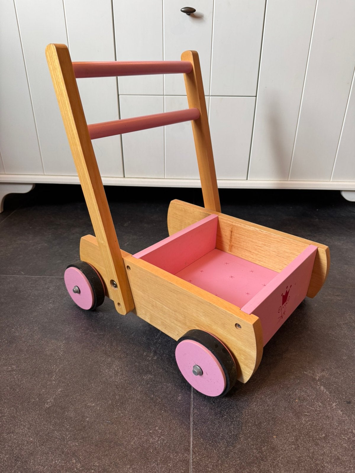 Loopwagen Scratch, Kinderen en Baby's, Ophalen, Zo goed als nieuw