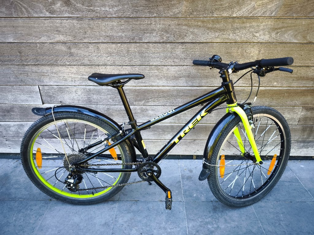 Kinderfiets (24 inch), Fietsen en Brommers, Ophalen, 20 inch of meer, Gebruikt, Velgrem
