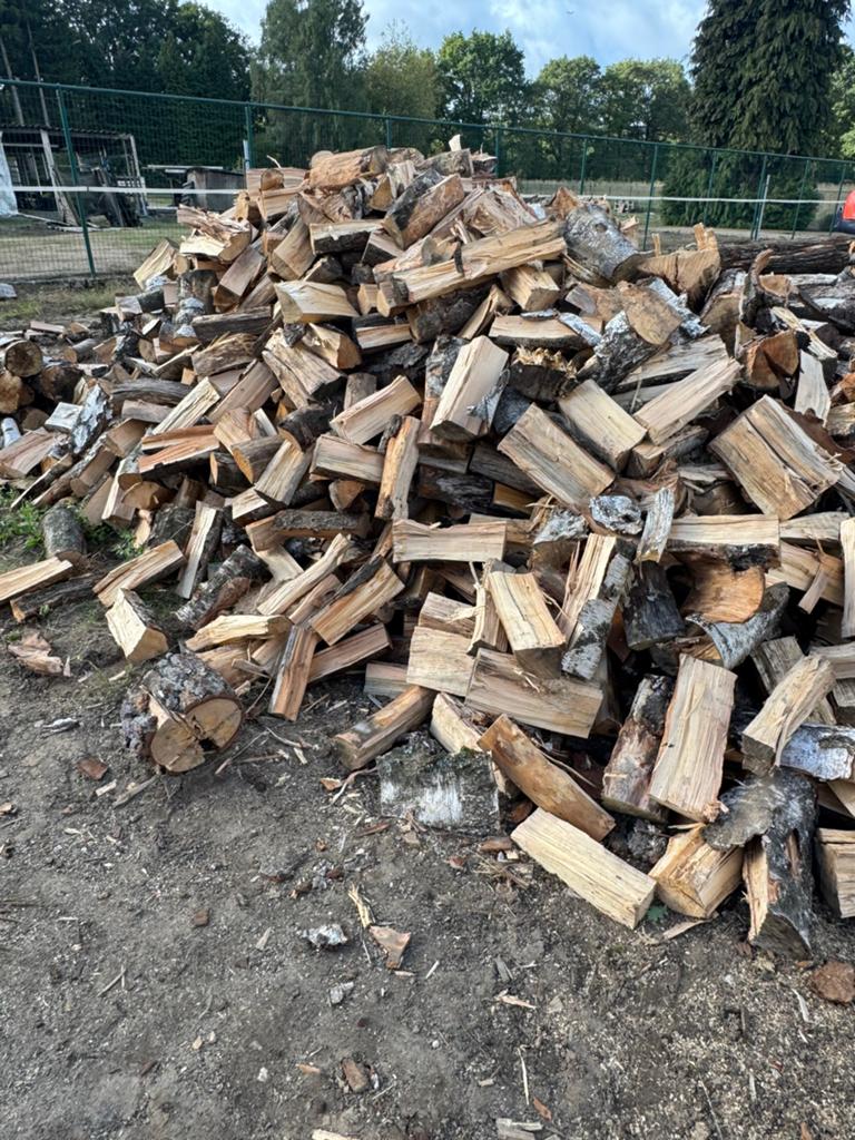 Droog berken (berk)  stookhout, Tuin en Terras, Brandhout, 6 m³ of meer, Ophalen, Berkenhout
