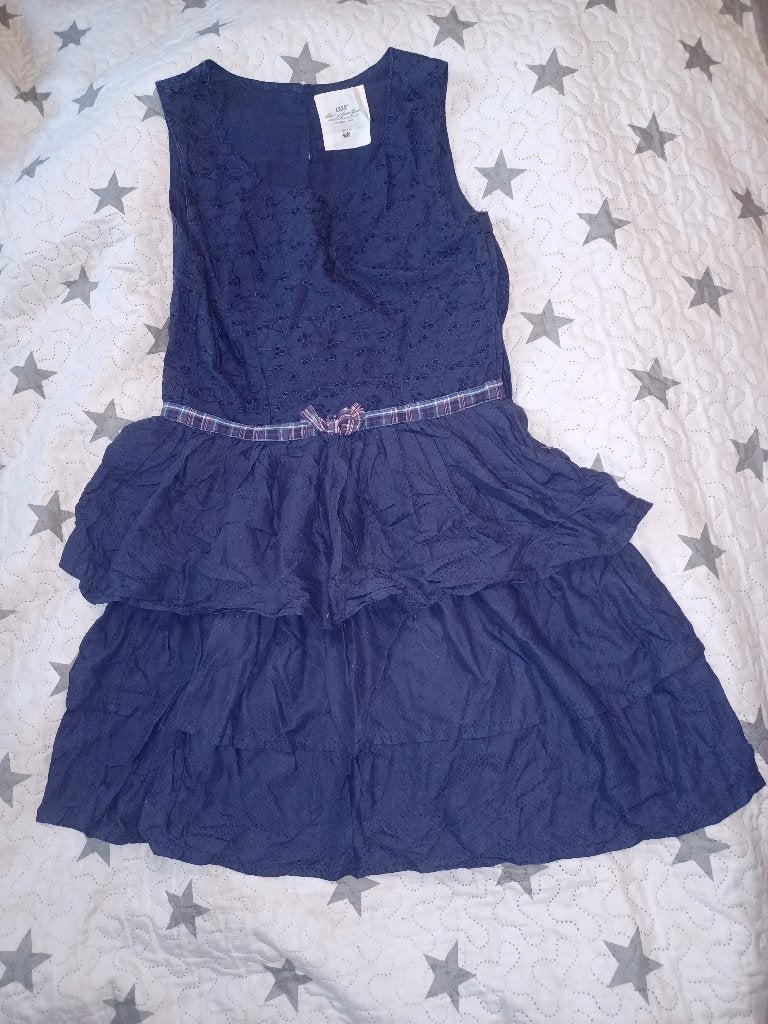H&M .Une robe d'été/dentelle ,volants/pour la fille 12a, Kinderen en Baby's, Kinderkleding | Maat 152, Ophalen of Verzenden, Meisje