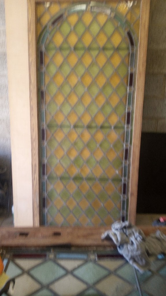 Raam, Vitrail, 160 cm ou plus, Enlèvement, Utilisé
