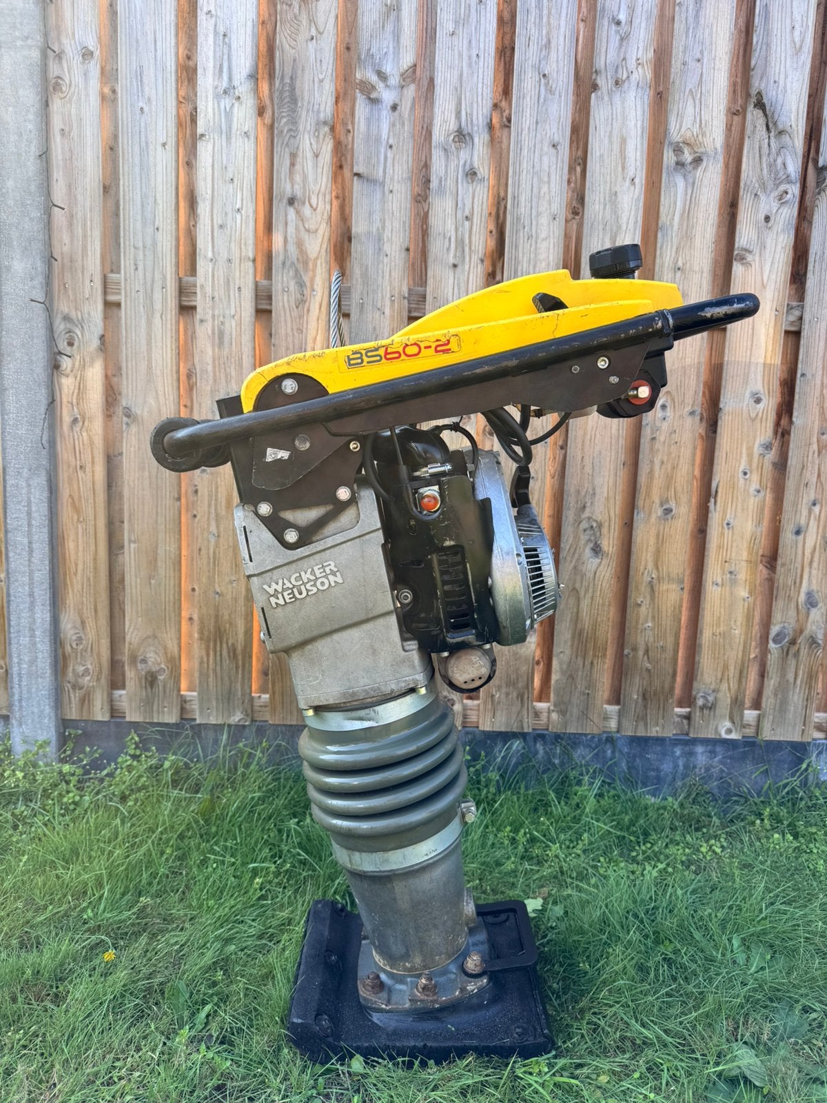 Te koop:Wacker Neuson BS60-2 11inch Trilstamper 2021/54uren, Bricolage & Construction, Enlèvement, Comme neuf
