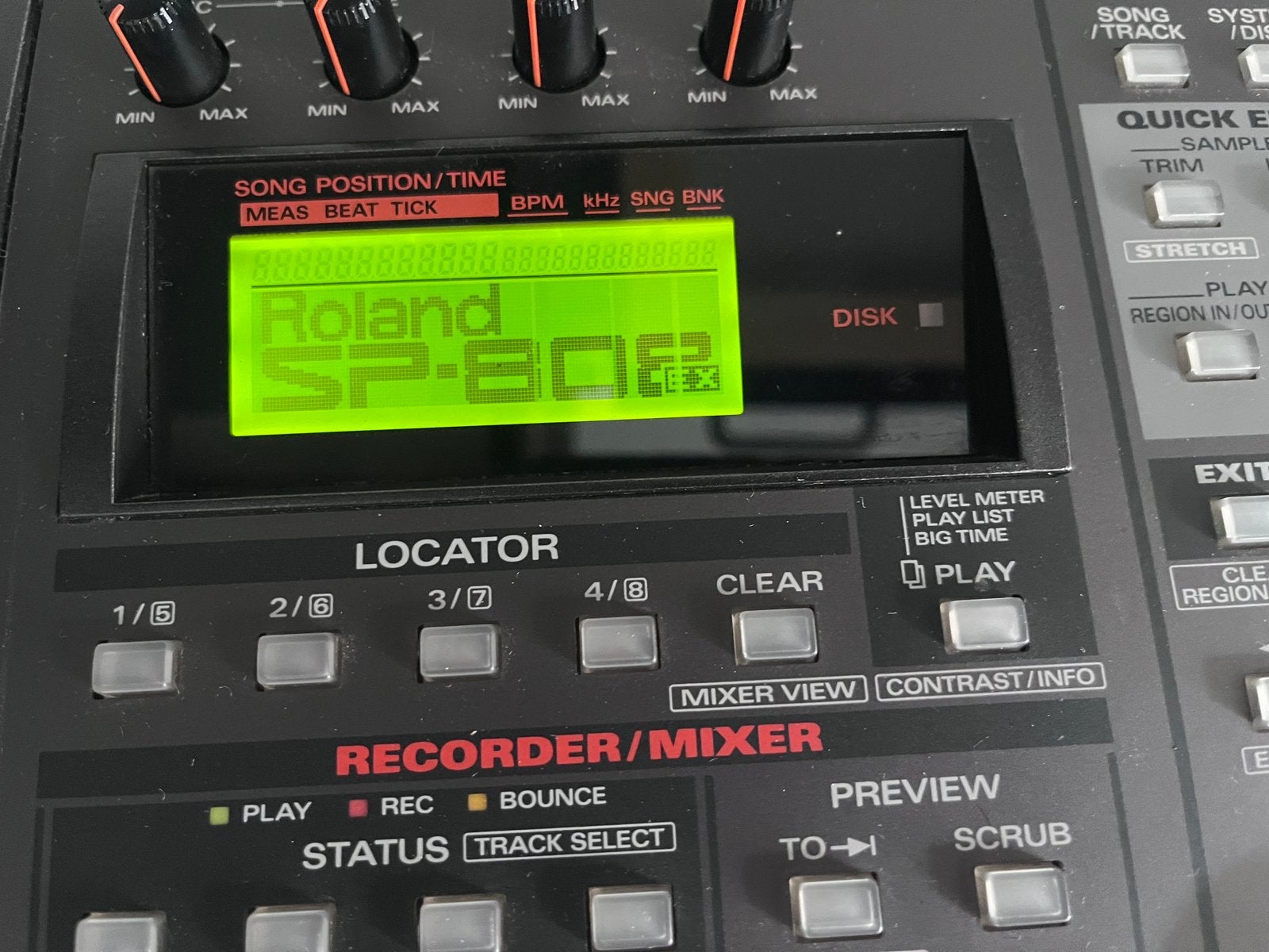 Échantillonneur Roland SP-808 Groove, Enlèvement ou Envoi, Utilisé, Roland, Avec connexion MIDI