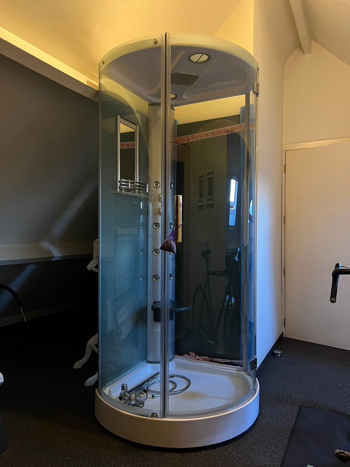 Cabine de douche de luxe Balmani, Maison & Meubles, Salle de bain | Salle de bain complète, Comme neuf, Enlèvement