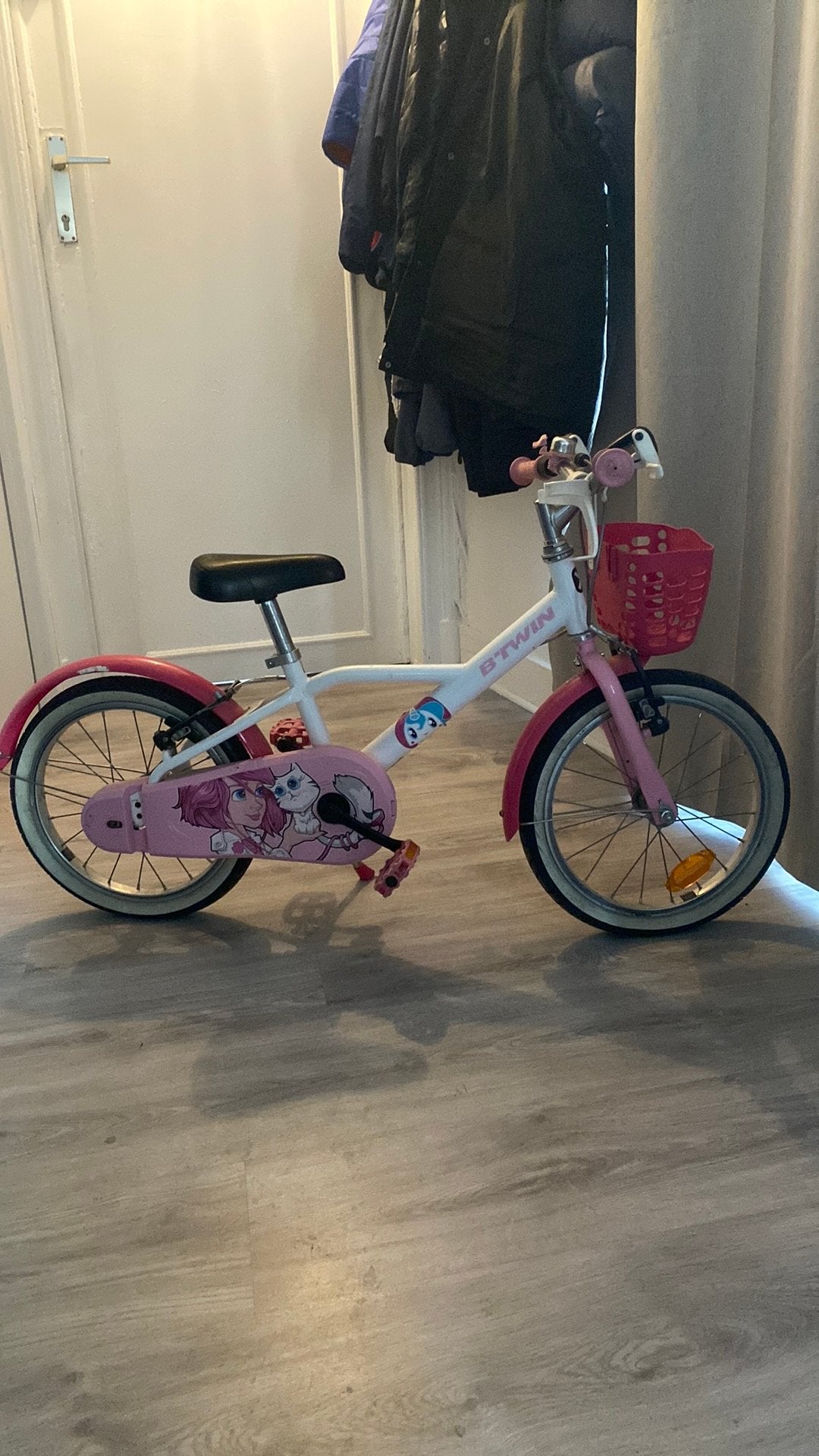 Vélo Btwin pour fille 16 pouces, Enlèvement, Comme neuf
