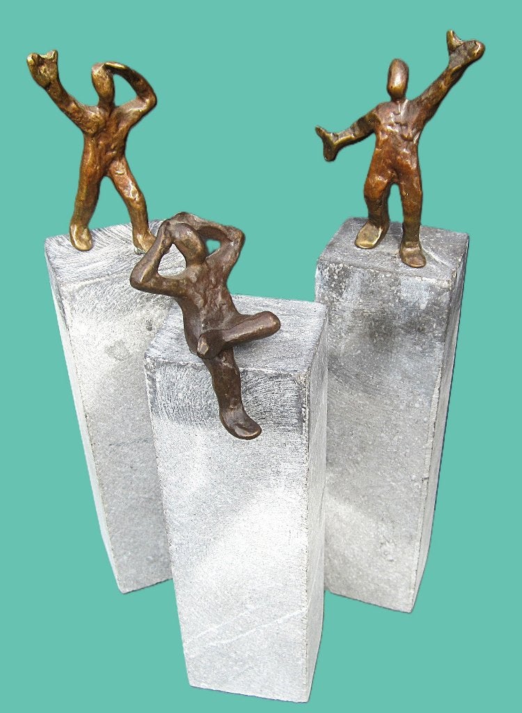 « Joie - Vision - Détente » - Francis Méan (1952), Enlèvement ou Envoi, Statue