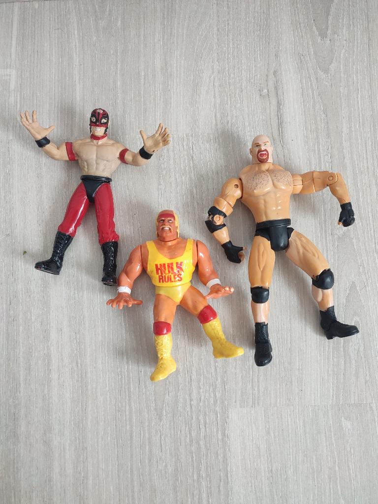 Vintage WWE figuren, Ophalen of Verzenden, Gebruikt