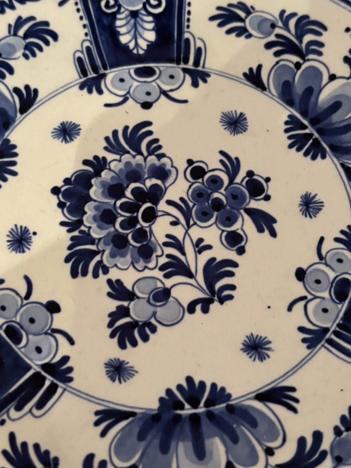 Sierbord De Porceleyne fles delft blauw( diameter 18cm), Antiek en Kunst, Ophalen of Verzenden