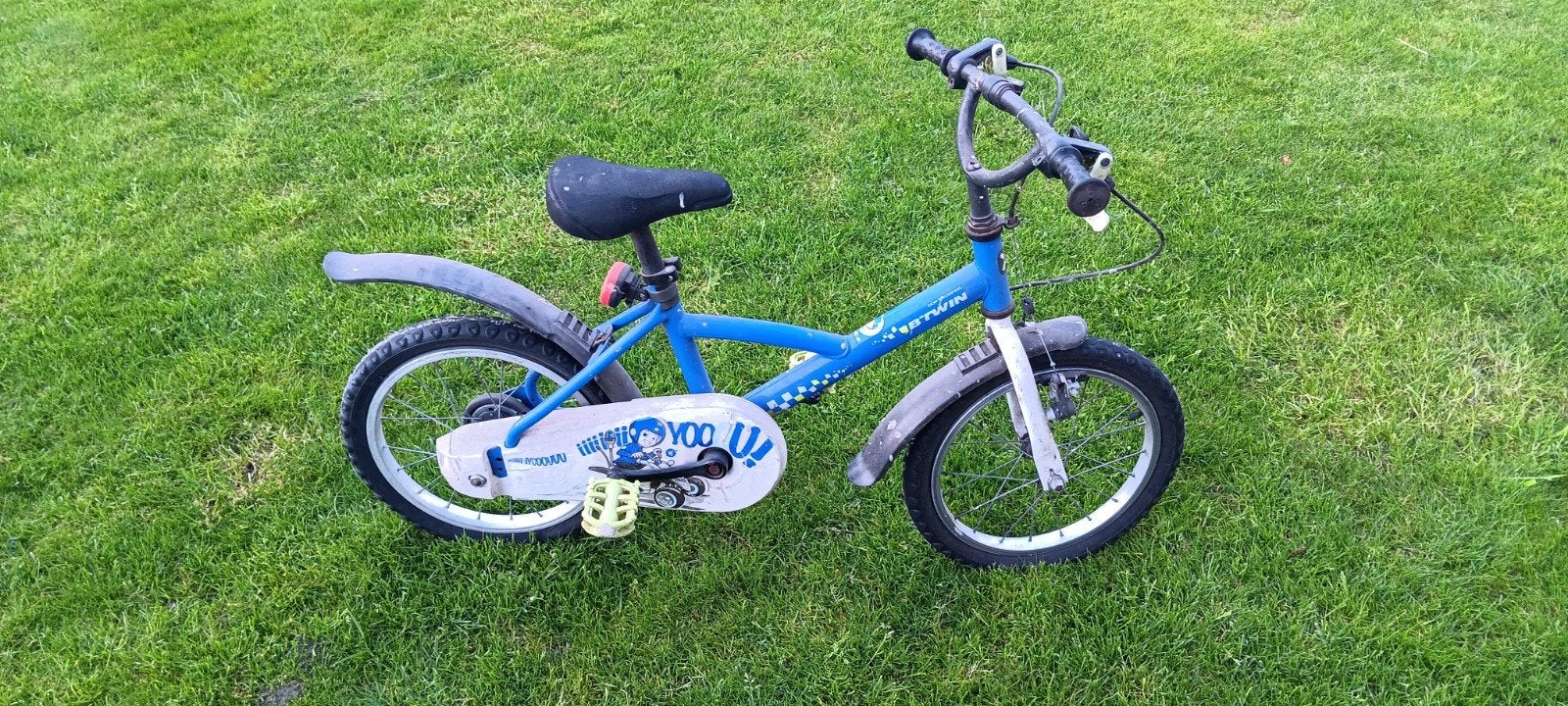 Btwin kinderfiets 16 insch, Fietsen en Brommers, Ophalen, Velgrem, Btwin, 16 tot 20 inch