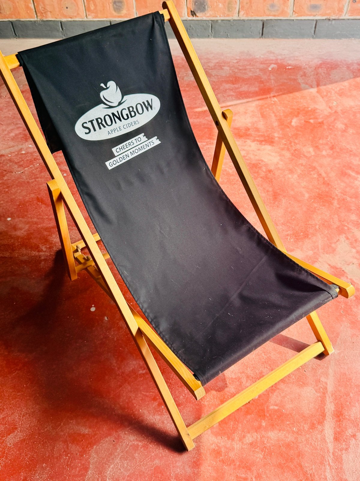 Strandstoel Strongbow, Ophalen, Nieuw, Hout, Inklapbaar