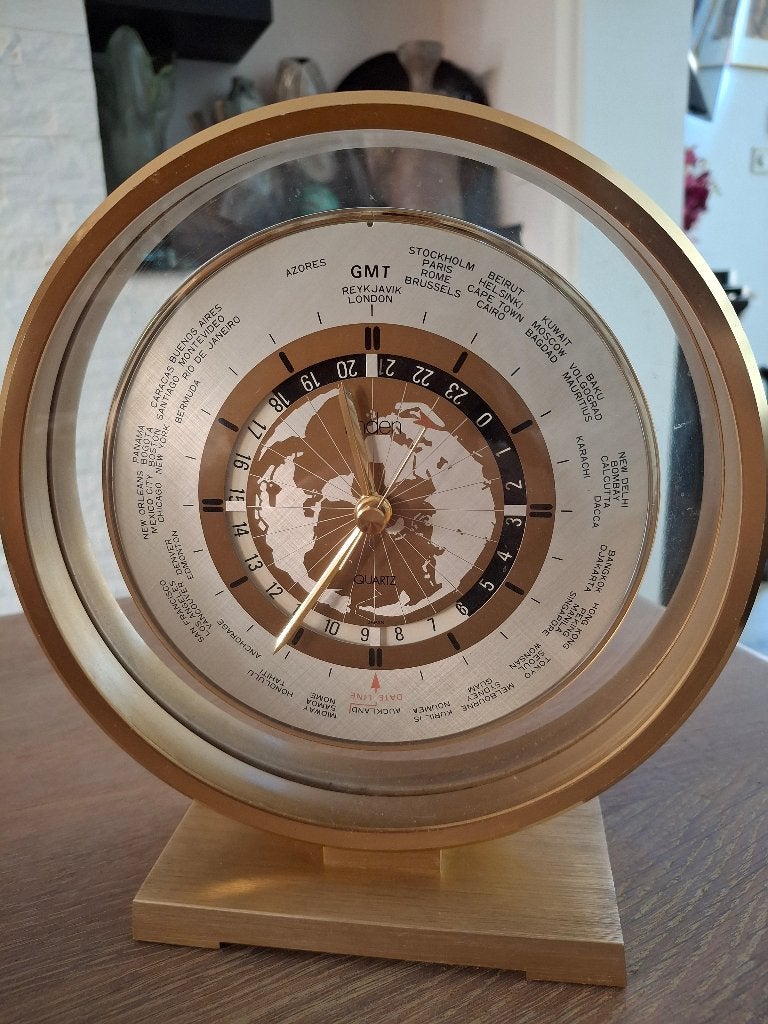 Gmt wereld klok, Ophalen