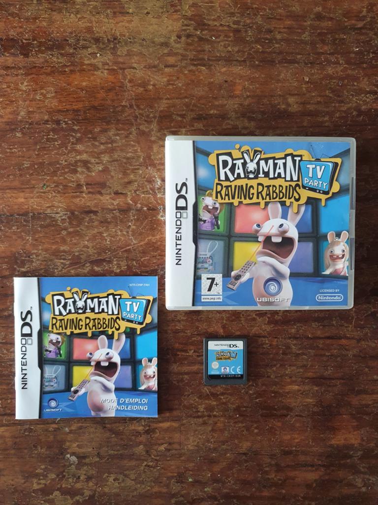 Rayman raving rabbids Family pack, Verzenden