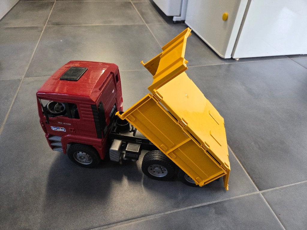 Bruder vrachtwagen, Kinderen en Baby's, Ophalen, Zo goed als nieuw