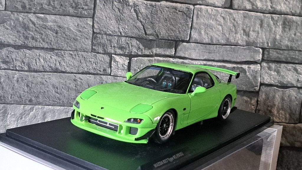 !!PROMOTIONS!! Mazda RX7 FD3RS NEON GREEN 1/18ème, Enlèvement ou Envoi, Solido, Voiture, Solido