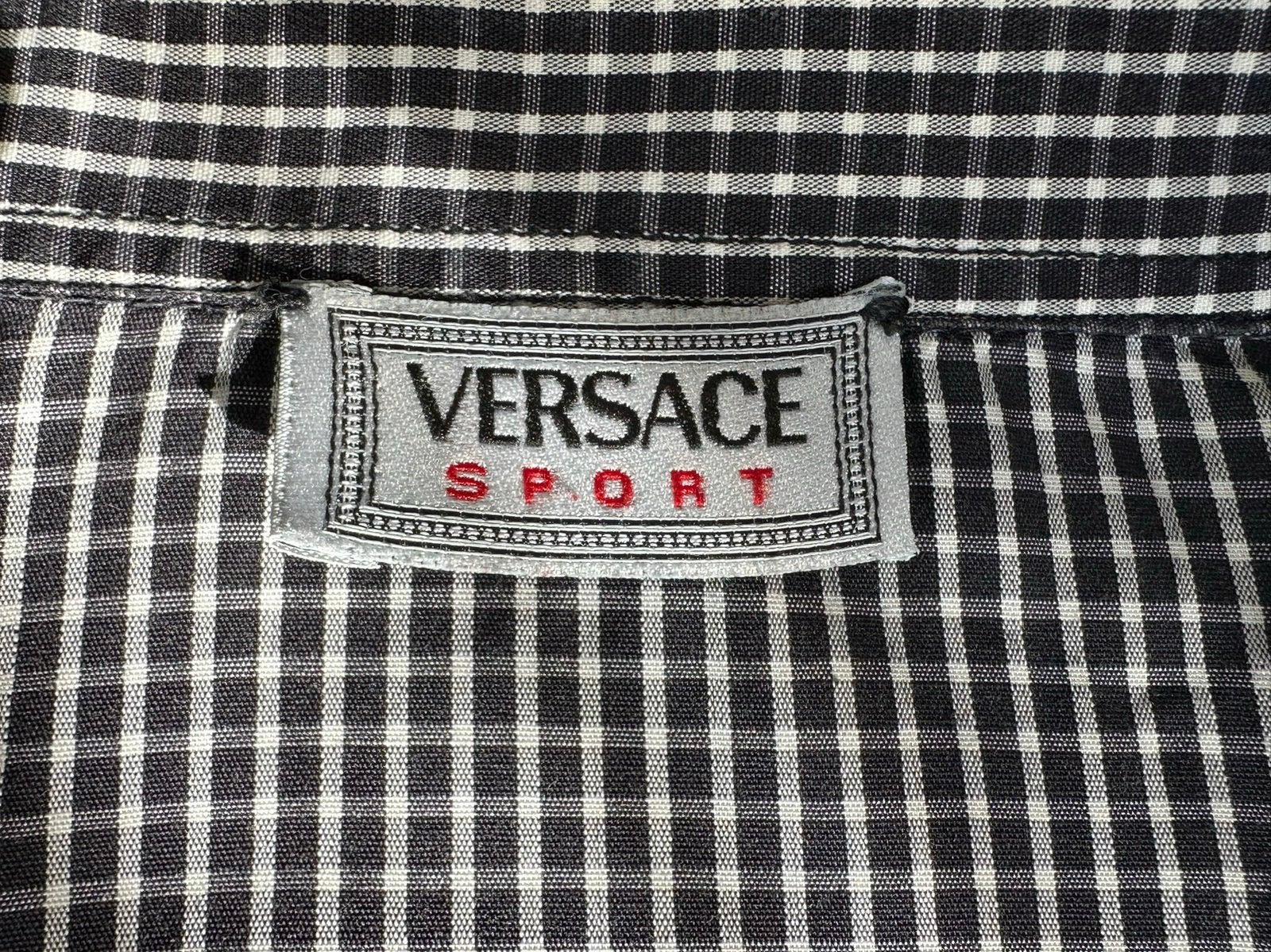 Exclusief hemd Versace in perfecte staat, Enlèvement ou Envoi, Comme neuf, Noir, Tour de cou 39/40 (M)
