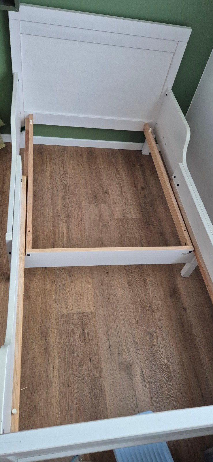lit enfant extensible ikea, Maison & Meubles, Une personne, Utilisé, Réglable, Bois