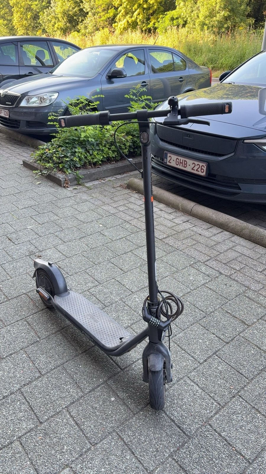 Ninebote kickscooter F2 E, Fietsen en Brommers, Steps, Ophalen, Zo goed als nieuw