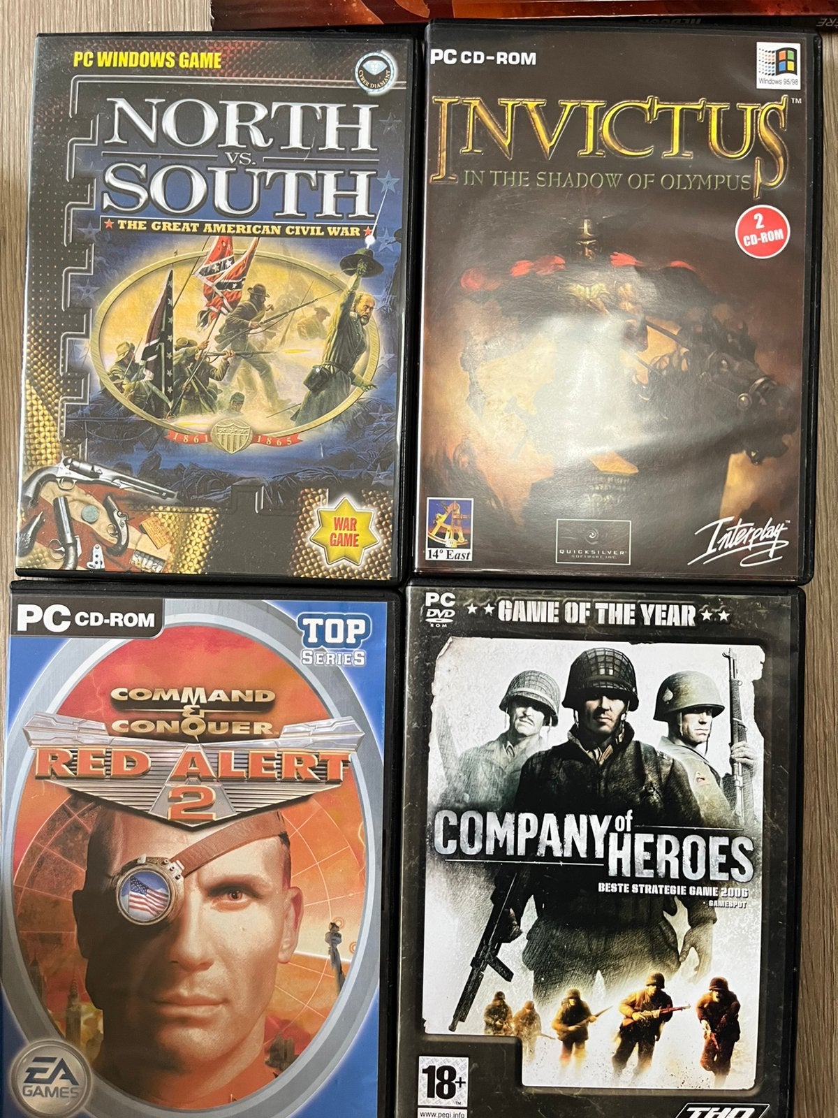 jeux PC, Red Alert, CoH, Invictus, Games en Spelcomputers, Ophalen, Gebruikt, Overige genres