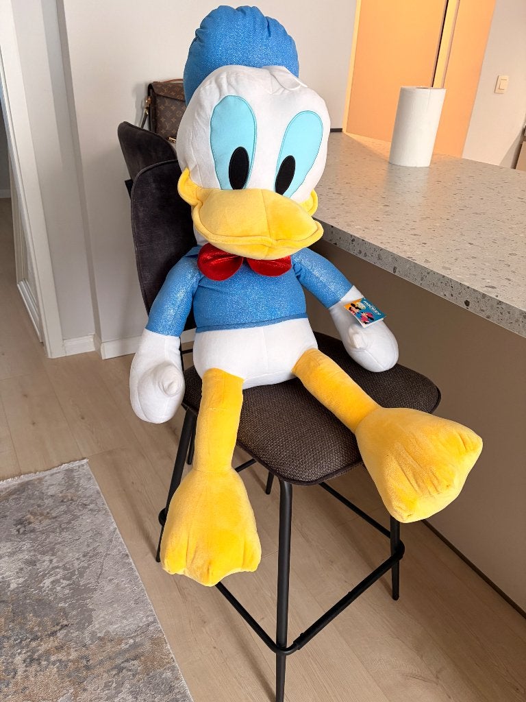 Peluche Donald duck, Verzamelen, Ophalen, Donald Duck, Nieuw, Knuffel