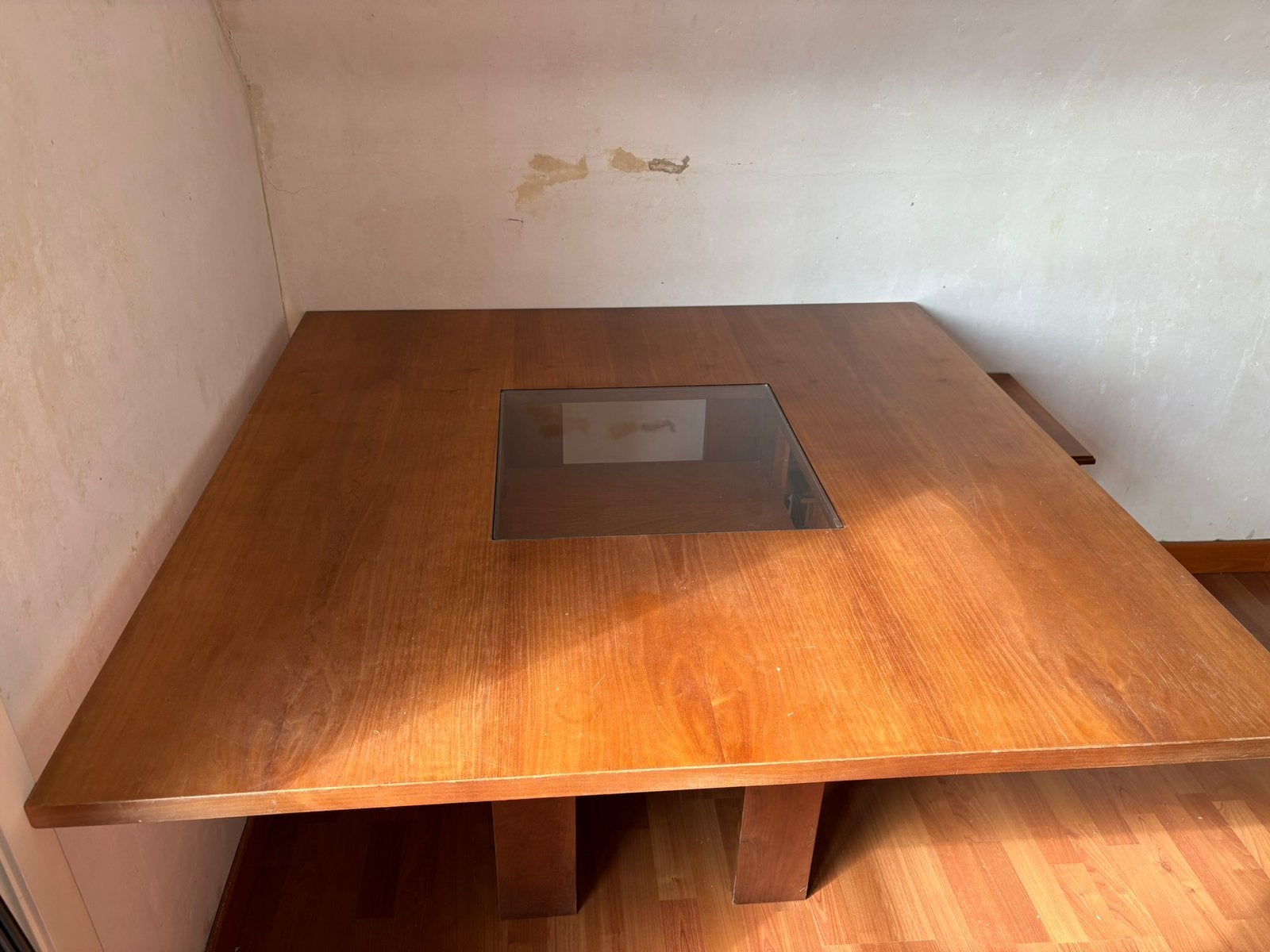 Vierkante tafel, Huis en Inrichting, Ophalen, Zo goed als nieuw, Vierkant