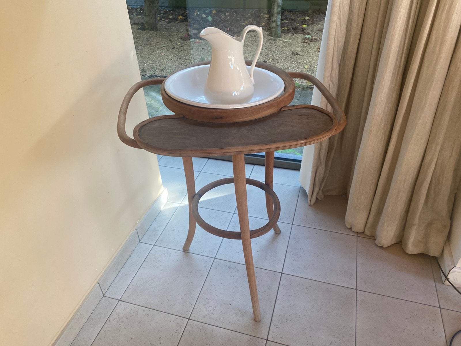 Oud lampetset thonet, Antiek en Kunst, Ophalen