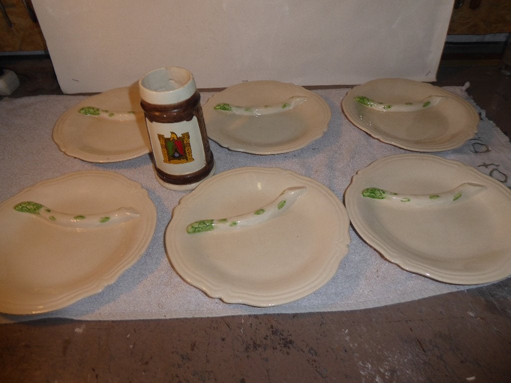 légion étrangère chope + assiettes, Collections, Enlèvement, Armée de terre