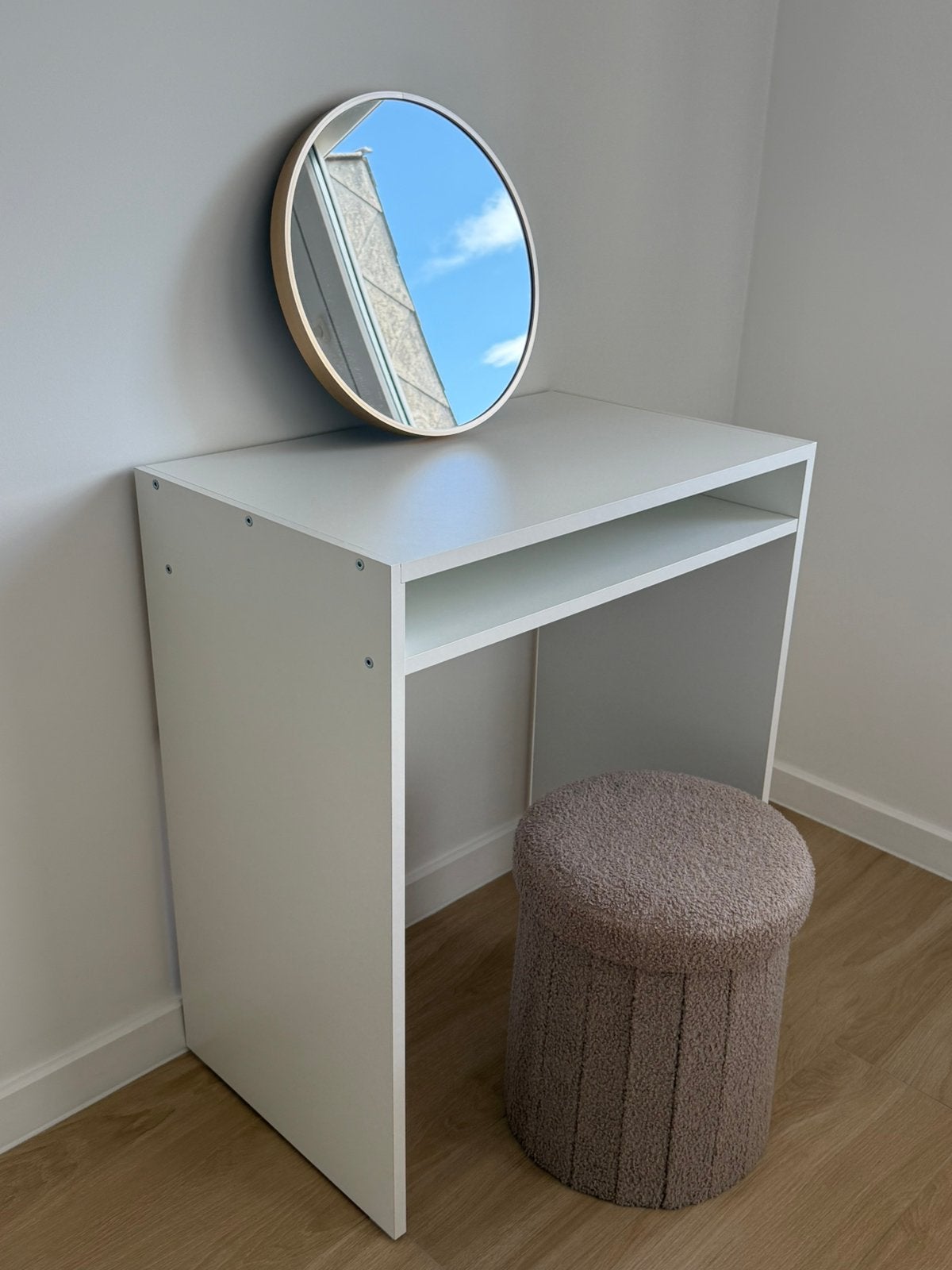 Coiffeuse Ikea / bureau blanc Ikea, Enlèvement, Comme neuf, Ikea
