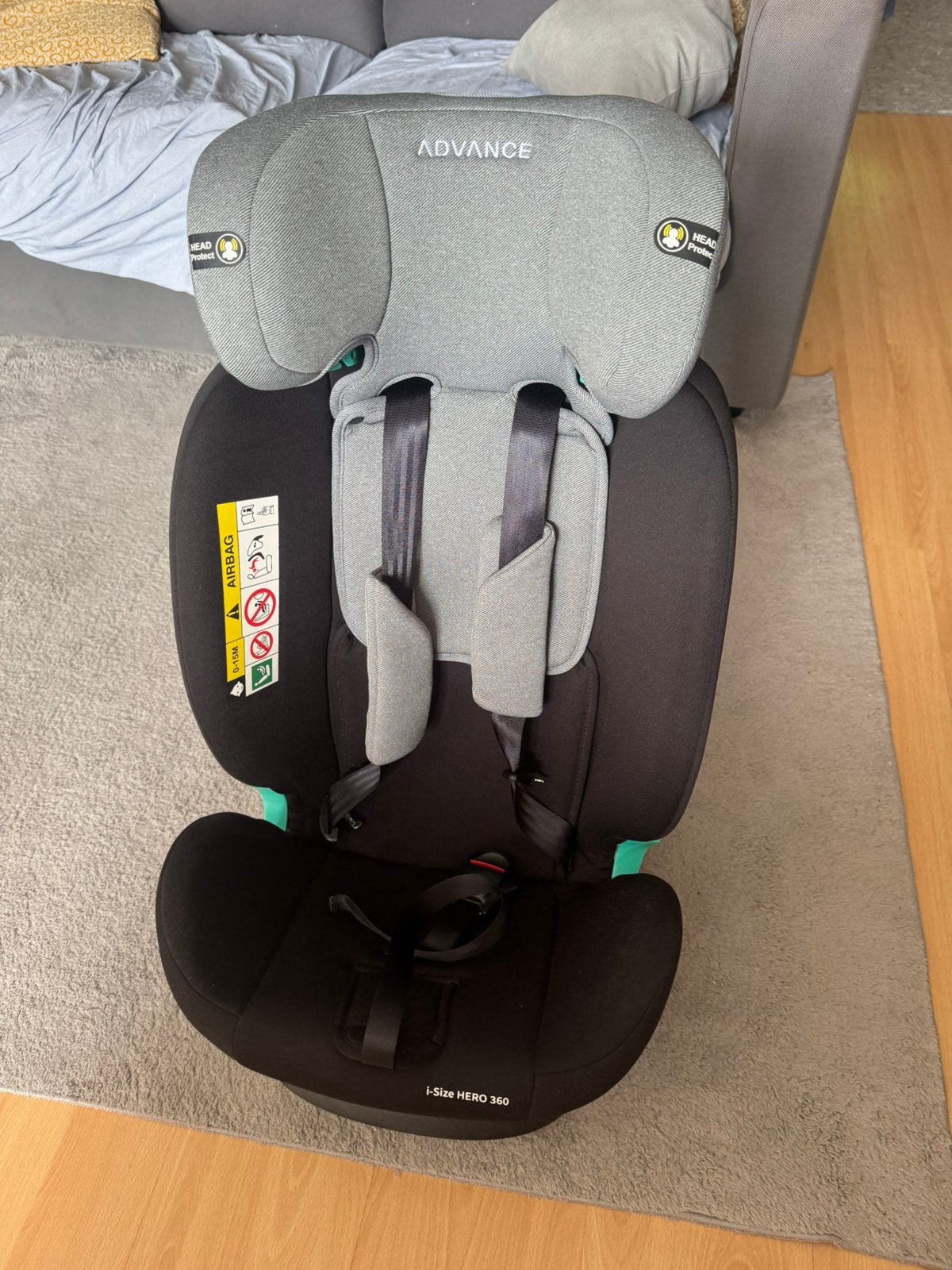 Vend 2 sièges enfants auto groupe 0,1,2,3 isofix et 360, Enfants & Bébés, Enlèvement ou Envoi, Comme neuf, Isofix