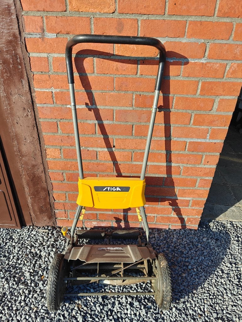 Kooimaaier Stiga 40 cm maaibreedte - Stiga SCM 440 FS, Tuin en Terras, Grasmaaiers, Ophalen, Gebruikt, Handgrasmaaier, Stiga