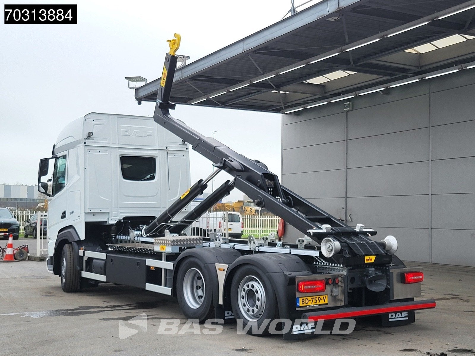 DAF XF 480 6X2 NEW HYVA 26-60S Lift+Steering axle Standklima, Achat, Euro 6, Entreprise, 480 ch