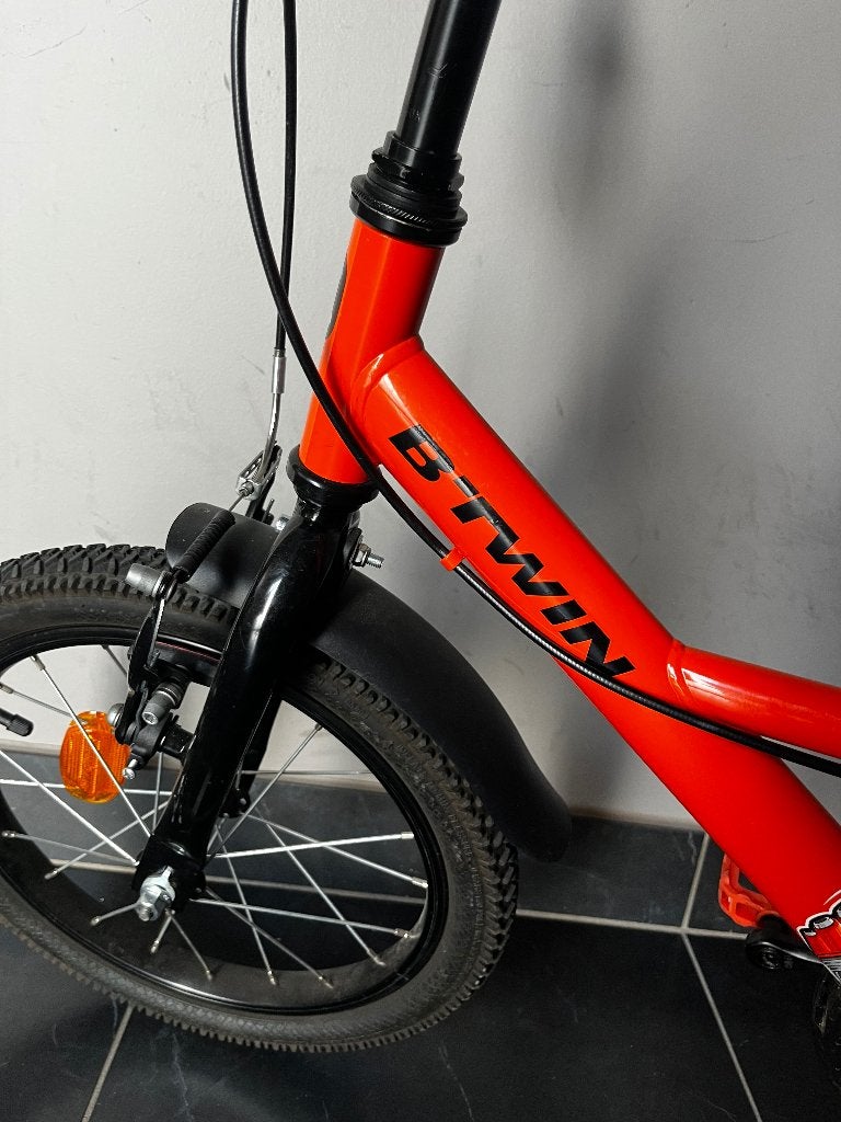Kinderfiets 16 inch, Ophalen, 16 tot 20 inch, Velgrem, Zo goed als nieuw