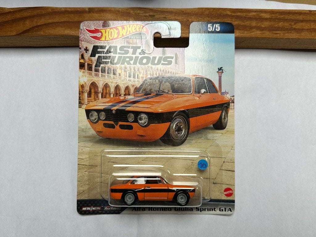 Hot Wheels Fast & Furious - Alfa Romeo Giulia Sprint GTA, Enlèvement ou Envoi, Neuf, Voiture