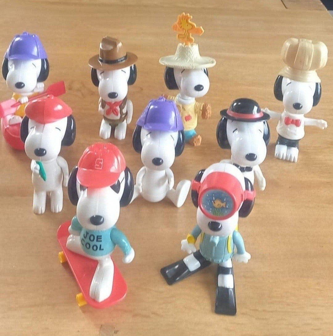lot oude snoopy figuren 18-20cm, Verzamelen, Ophalen of Verzenden