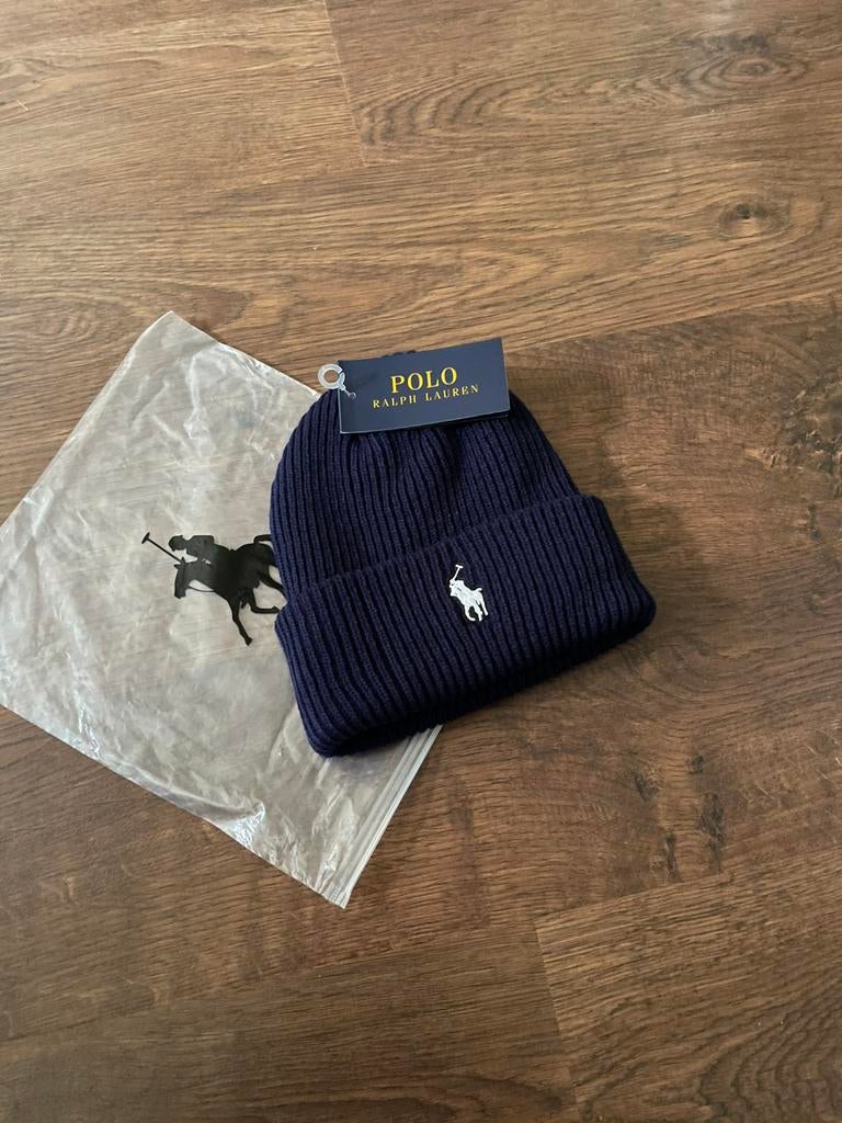 Ralph lauren beanie, Verzenden, Nieuw, Overige maten, Muts