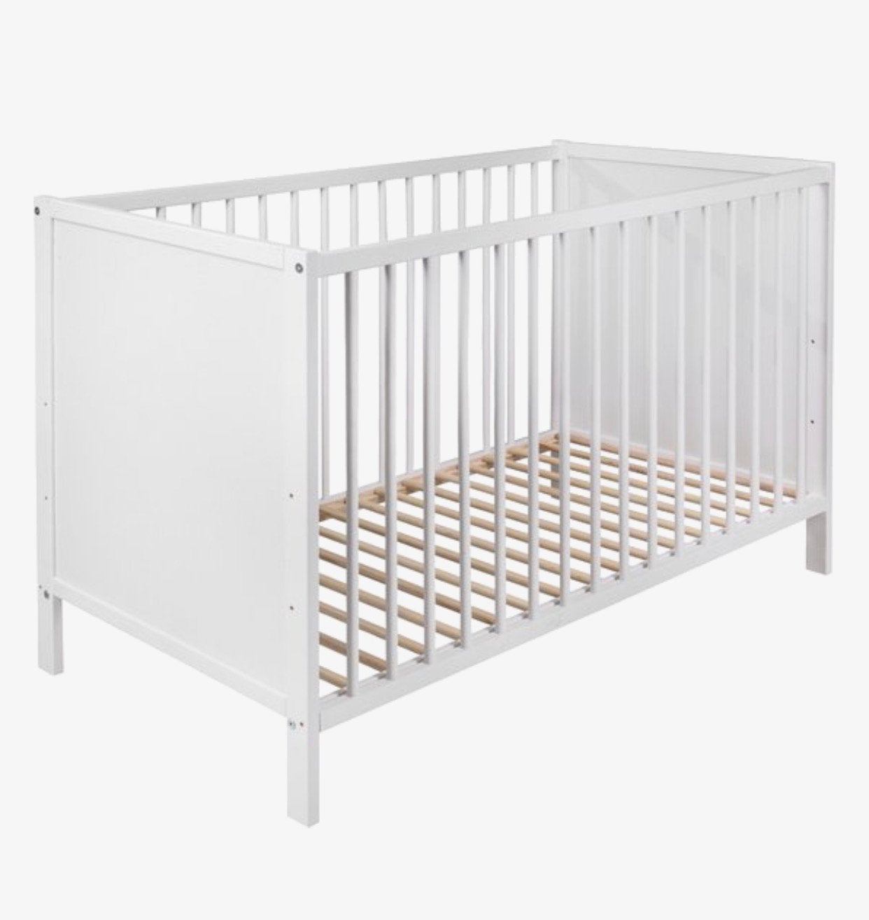 Baby bed - dicht aan hoofd & voeten ,matras & bedomranding., Enlèvement, Comme neuf