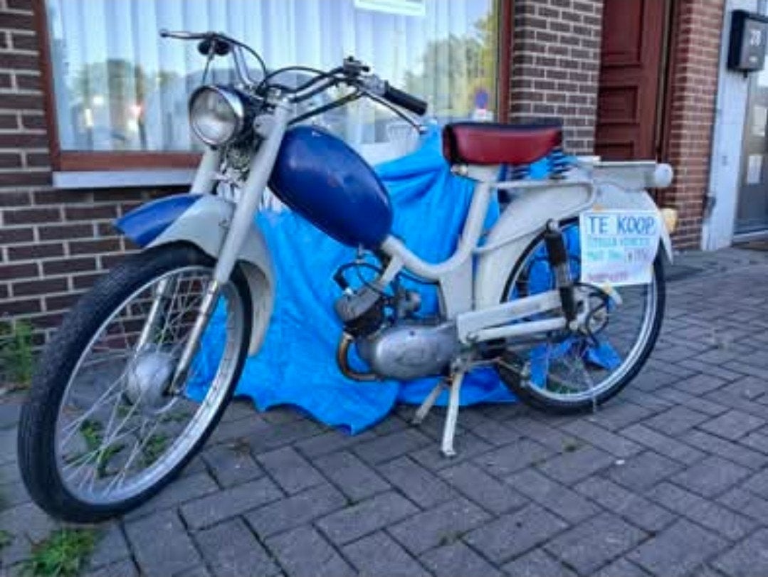 Stella Veneta 1967 Motori Morini Franco, Fietsen en Brommers, Brommeronderdelen | Oldtimers, Ophalen