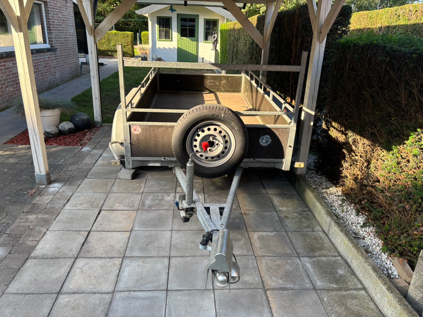 Aanhangwagen te koop in goeie staat., Ophalen, Gebruikt