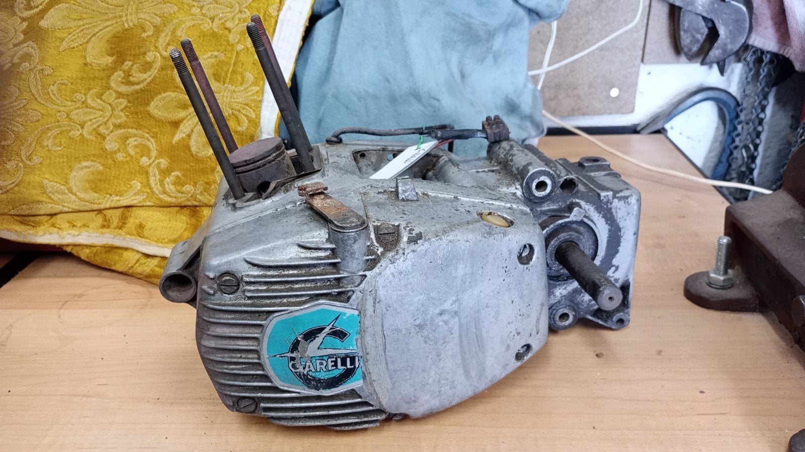 Garelli motorblok, Fietsen en Brommers, Brommeronderdelen | Oldtimers, Ophalen