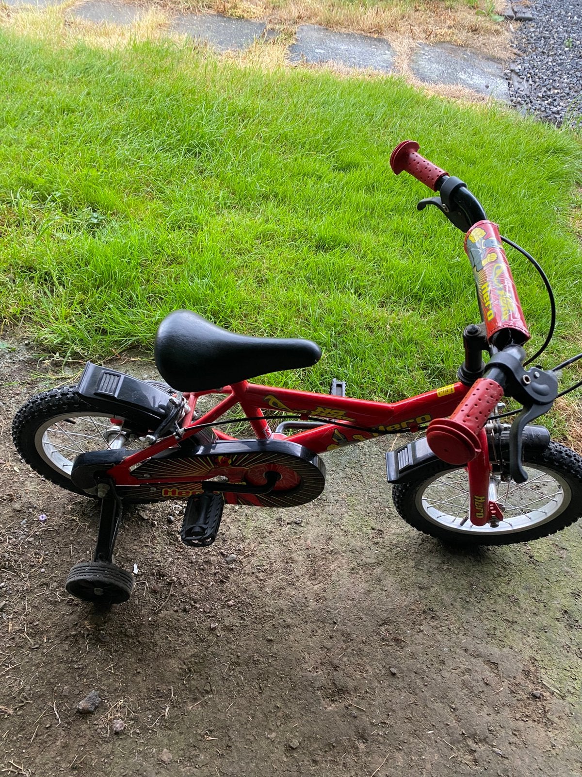 Kinderfiets 14inch jongens, Kinderen en Baby's, Speelgoed | Buiten | Voertuigen en Loopfietsen, Ophalen, Zo goed als nieuw, Trapvoertuig