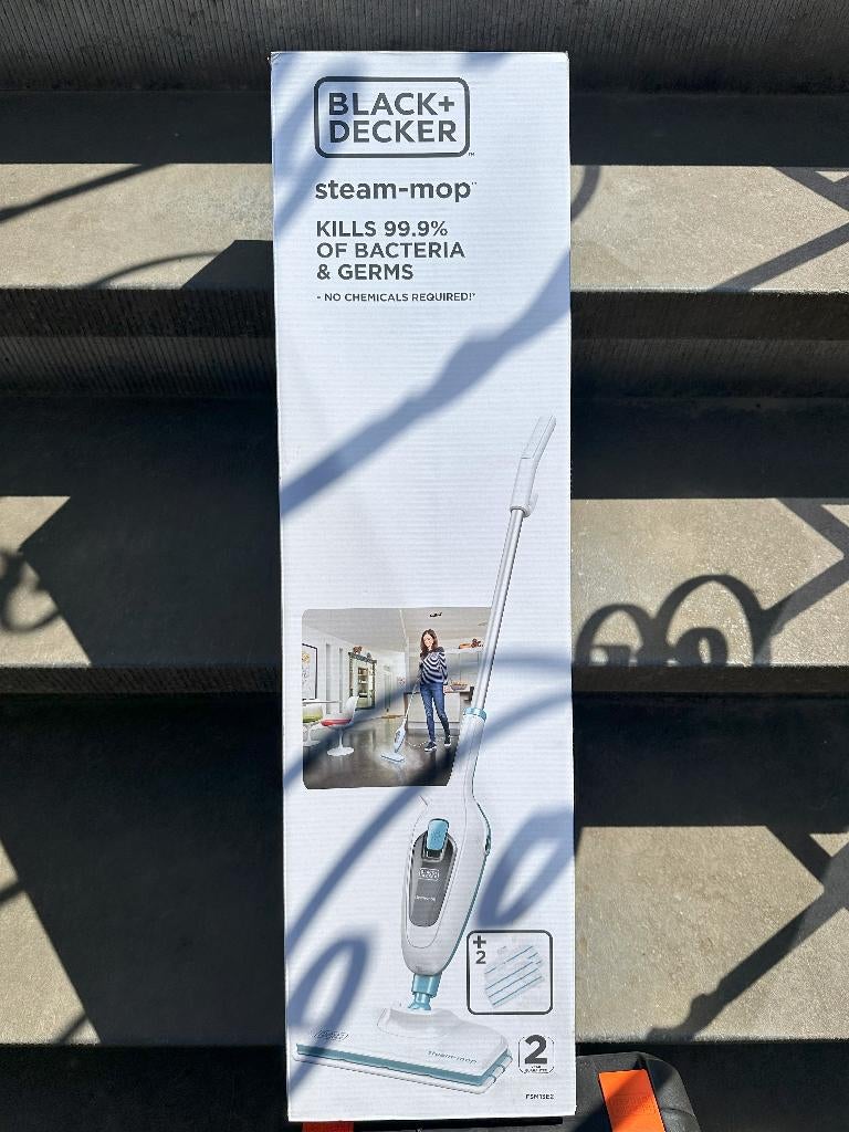 Black & Decker Steam-mop FSM13E2, Ophalen, Nieuw, Stoomreiniger