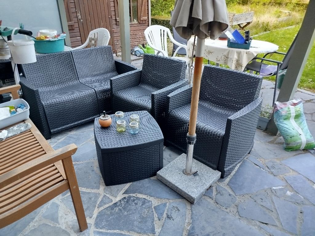 Salon de jardin, Enlèvement, Neuf